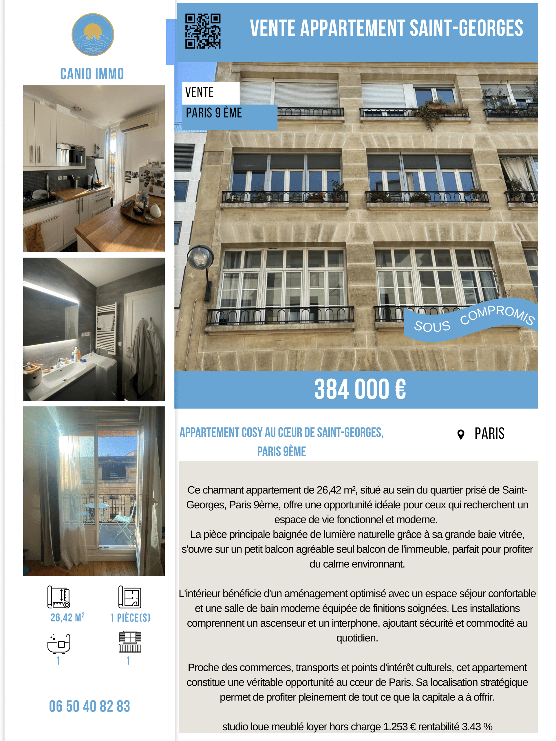 vente appartement