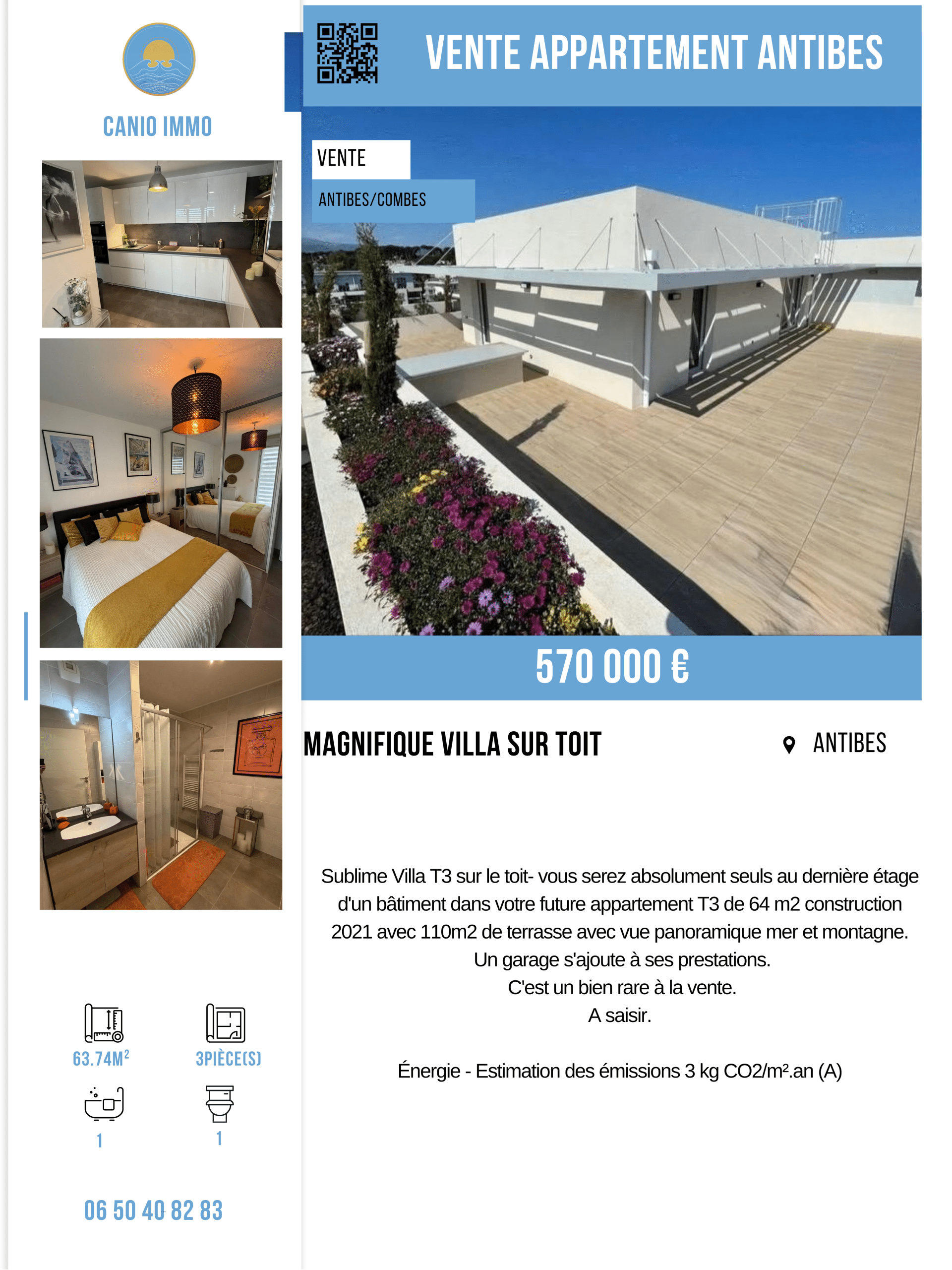 vente appartement antibes